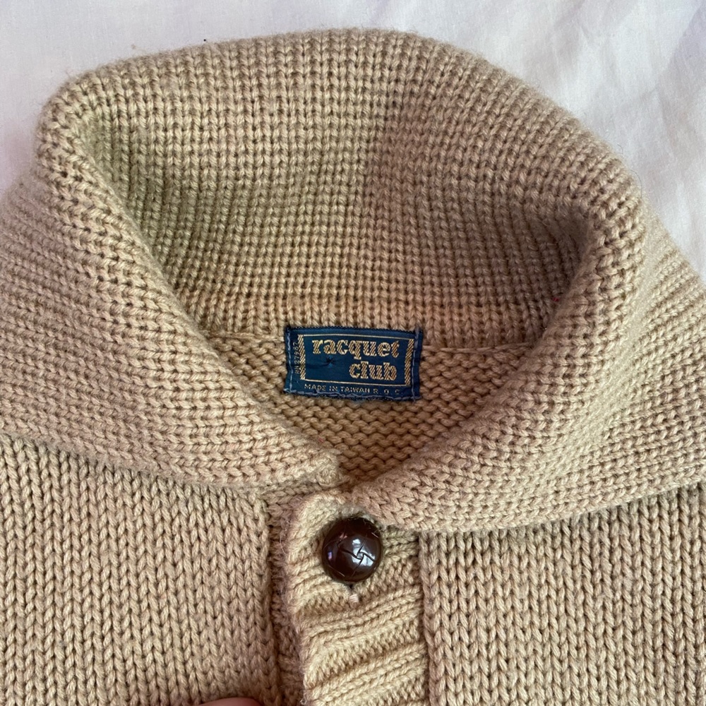 Vintage Racquet Club Cardigan - Picture 5 of 9